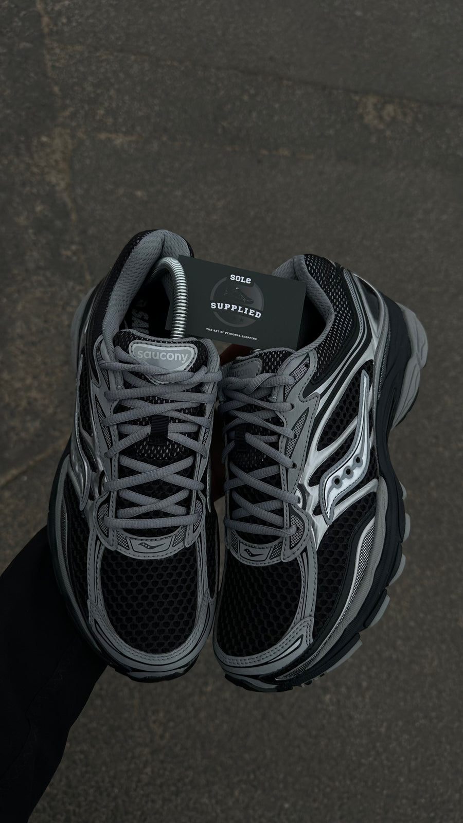 Saucony Omni Pro Grid 9 Black / Grey