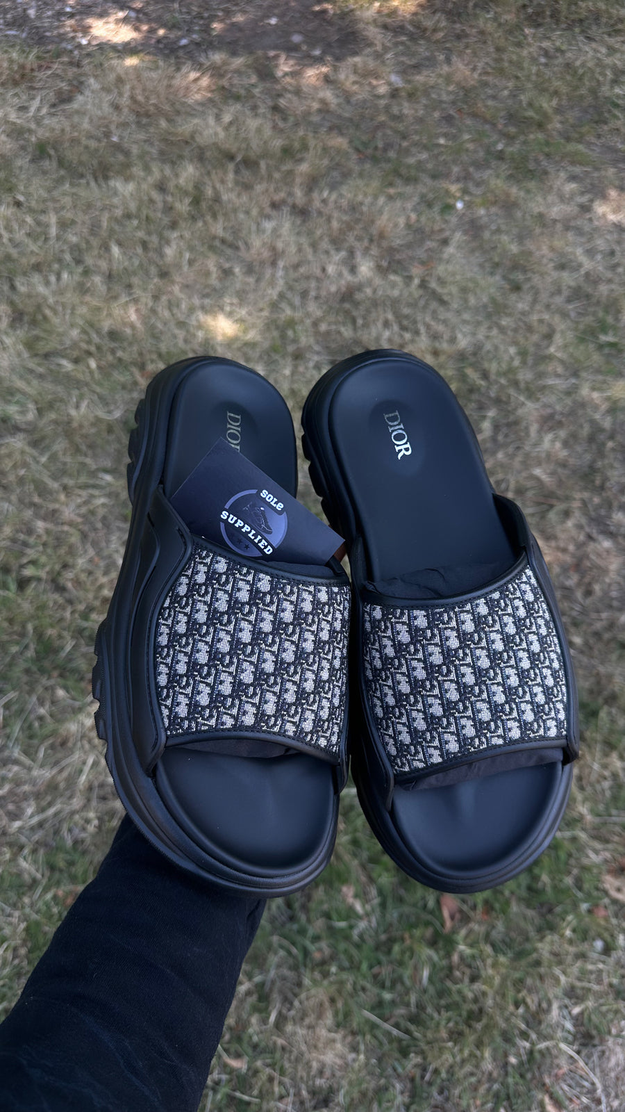 Dior Oblique H-Town Sandals